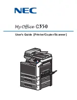 NEC MyOffice C350 User Manual preview