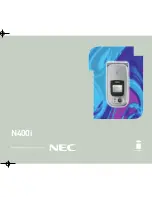 Preview for 1 page of NEC N400i User Manual