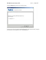 Preview for 46 page of NEC N411I - MANUAL 2 Manual