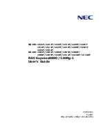 NEC N8100- 1241F User Manual preview