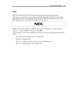 Preview for 49 page of NEC N8100-1417F User Manual