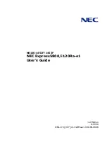 NEC N8100-14522F User Manual preview