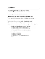 Preview for 207 page of NEC N8100-1575F User Manual