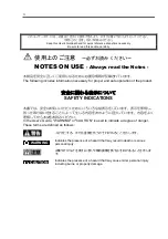 Preview for 4 page of NEC N8103-93 User Manual