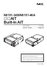 NEC N8151-34B User Manual preview