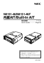 NEC N8151-46 User Manual preview