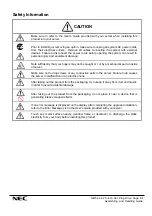 Предварительный просмотр 7 страницы NEC N8154-46 Assembling And Handling Manual