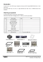 Preview for 8 page of NEC N8154-46 Assembling And Handling Manual