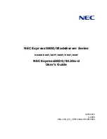 Preview for 1 page of NEC N8400-086F User Manual