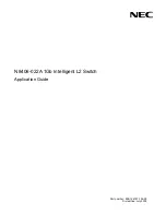 Preview for 1 page of NEC N8406-022A Application Manual