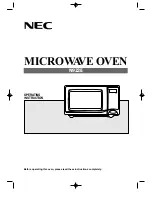 NEC N922E Operating Instruction preview