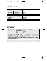 Preview for 4 page of NEC N922E Operating Instruction