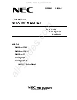 Preview for 1 page of NEC N9902-1 Service Manual