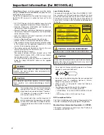 Предварительный просмотр 2 страницы NEC NC1040L-A User Manual