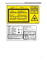 Предварительный просмотр 7 страницы NEC NC1040L-A User Manual