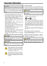 Preview for 2 page of NEC NC1201L-A User Manual