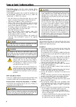 Preview for 2 page of NEC NC900C User Manual