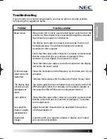 Предварительный просмотр 18 страницы NEC NCL-1510 User Manual