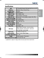 Preview for 20 page of NEC NCL-1510 User Manual