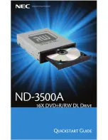 NEC ND-3500A Quick Start Manual preview