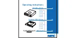 NEC ND-3540 Operating Instructions Manual preview
