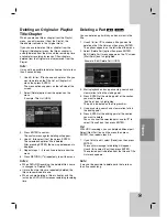 Preview for 43 page of NEC NDH-81 NDH-161 Owner'S Manual