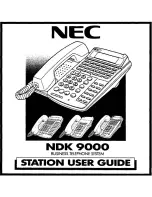 Предварительный просмотр 1 страницы NEC NDK 900 User Manual