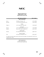 Preview for 37 page of NEC NDT-43 Owner'S Manual