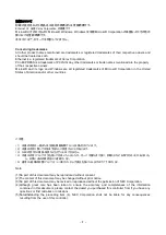 Preview for 2 page of NEC NE3108-005 User Manual