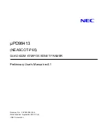 NEC NEASCOT-P65 User Manual preview