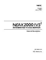 NEC NEAX2000 IVS2 General Description Manual предпросмотр