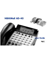 Предварительный просмотр 3 страницы NEC NEAXMail AD-40 User Manual