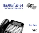 Preview for 1 page of NEC NEAXMail AD-64 User Manual