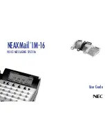 NEC NEAXMAIL IM-16 User Manual preview