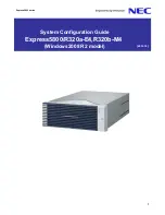 Preview for 1 page of NEC NEC Express5800 Series System Configuration Manual