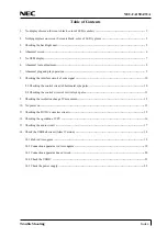 Preview for 22 page of NEC NEC-FA150ATUA Service Manual