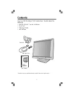 Preview for 4 page of NEC NEC MultiSync LCD1550V  LCD1550V LCD1550V User Manual