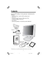 Preview for 4 page of NEC NEC MultiSync LCD1550X  LCD1550X LCD1550X User Manual