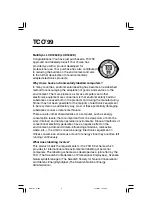 Preview for 4 page of NEC NEC MultiSync LCD1850E  LCD1850E LCD1850E User Manual