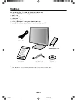 Preview for 8 page of NEC NEC MultiSync LCD1860NX  LCD1860NX LCD1860NX User Manual