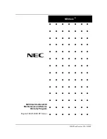 NEC NECCare Gold Express5800/320Fd Maintenance And Service Manual preview