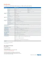 Предварительный просмотр 4 страницы NEC NECCare Platinum Express5800/A1160 Brochure & Specs