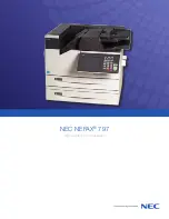 Предварительный просмотр 1 страницы NEC NEFAX 797 Brochure