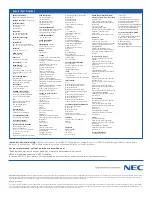 Предварительный просмотр 4 страницы NEC NEFAX 797 Brochure