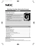 Предварительный просмотр 1 страницы NEC NFL-1265 Instruction Manual