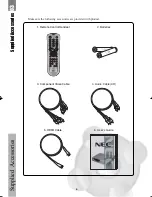 Предварительный просмотр 8 страницы NEC NHD-2000 User Manual