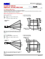 Предварительный просмотр 4 страницы NEC Nighthawk XT4100 Installation Data