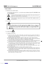 Preview for 29 page of NEC NL10276BC24-21 Datasheet