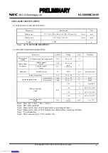 Preview for 8 page of NEC NL12880BC20-05 Preliminary Data Sheet