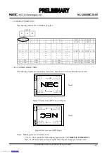 Preview for 21 page of NEC NL12880BC20-05 Preliminary Data Sheet